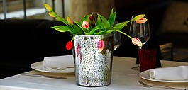 花,安排,郁金香
