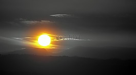 太陽,黎明,輸出太陽