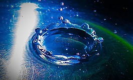 潑水,水,閃屏