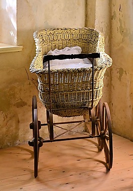 嬰兒車,老,歷史