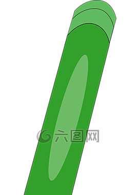 漆,綠色,筆
