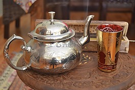 把你的阿拉伯茶,茶,咖啡