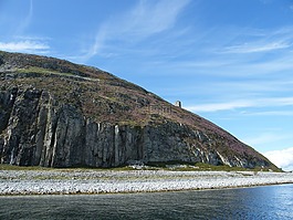 蘇格蘭,艾爾薩克雷格島,冰壺石花崗巖