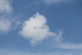 云,天空,藍(lán)色