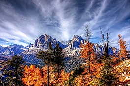 白云岩,山,意大利