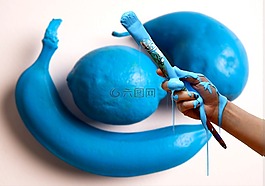 水果,香蕉,檸檬