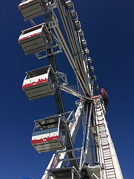 摩天輪,travemünde,夏季