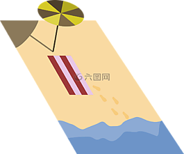 海灘,沙,海