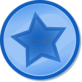 明星,藍(lán)色,環(huán)路