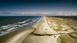 丹麥,海,北海