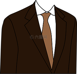 西裝,棕色,服裝