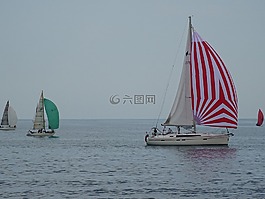 船,海,天空