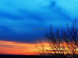 天空,云,顏色