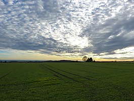 天空,云,寬