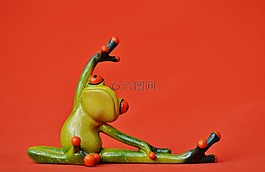青蛙,数字,瑜伽