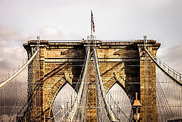 橋,布魯克林大橋,紐約