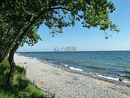 波羅的海,海灘,假期