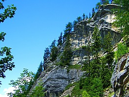 巖,阿爾卑斯山,奧地利
