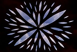 顏色光束,側(cè)影,藝術(shù)