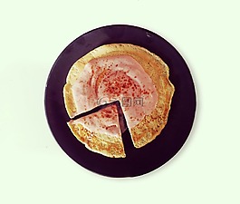 餅子,草莓,肉桂