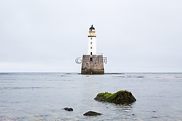 燈塔,蘇格蘭,海