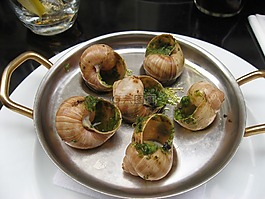 美食,蝸牛,大蒜