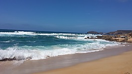 海,海灘,夏季