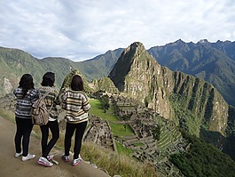 朋友,旅行,馬丘比丘
