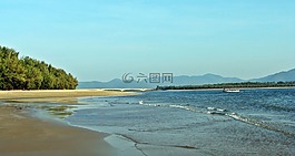 阿拉伯海,海灘,波