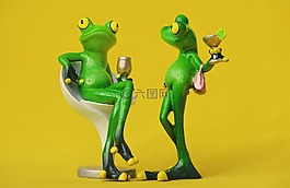 青蛙,椅子,舒適