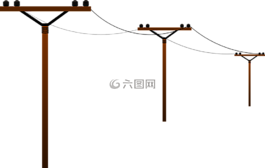 实用程序极,电塔,电源极点