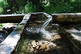 水,管,噴泉