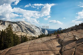 优胜美地,国家公园,山