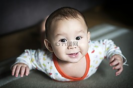 婴儿,男孩,微笑