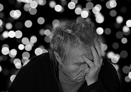 阿爾茨海默氏癥,男子,肖像
