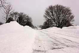 冬天,雪,暴風雪