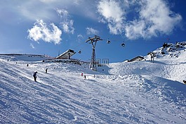 索尔登,奥地利,滑雪