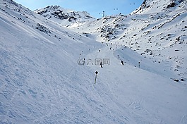 索尔登,奥地利,滑雪