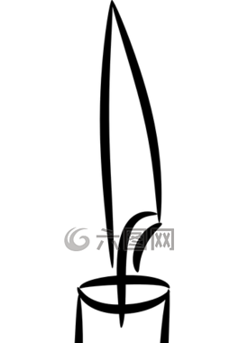 蠟燭,火焰,和平