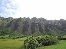 山,夏威夷,大自然