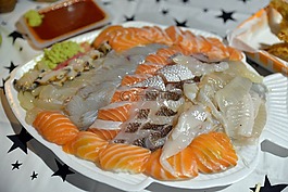 食品,生魚片,時間