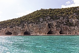 海岸,撒丁岛,意大利