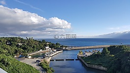 濟(jì)州,海,天空