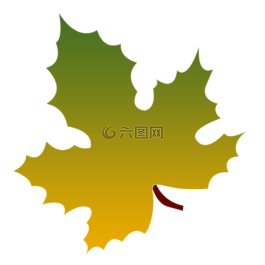 葉,秋,干的樹葉