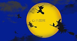 haloween,夜,女巫