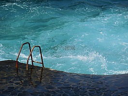 海池,海洋,海