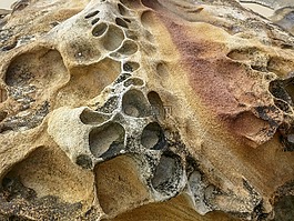 石,砂巖,沖洗