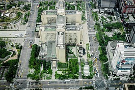 城市,摩天大樓,建筑物