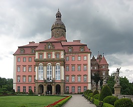 城堡,książ,纪念碑
