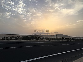 日落,富埃特文圖拉,科拉萊霍